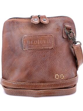 NWT BED STU BEDSTU VENTURA BAG - TAN RUSTIC MASON